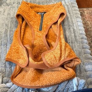 Kurgo Orange Sherpa Zip Dog Vest